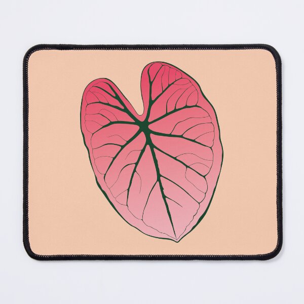Item preview, Pink Caladium Leaf designed and sold by zykydesigns.