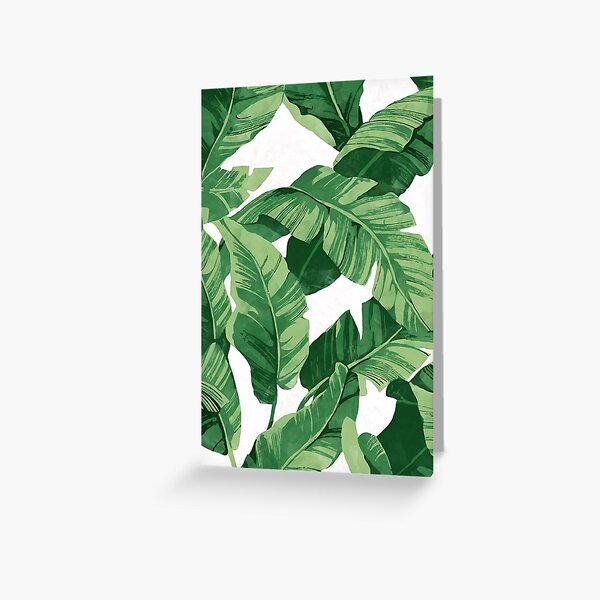 Artikel-Vorschau von Tropical banana leaves II, designt und verkauft von CatyArte.
