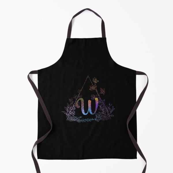 Item preview, Cute Floral Monogram W | Monogram W designed and sold by ModernStyleBoho.