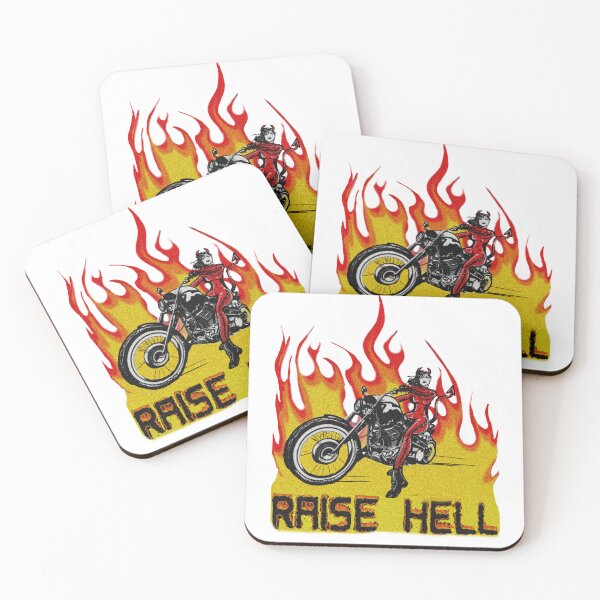 Item preview, Raise hell designed and sold by Kriskrossarts.