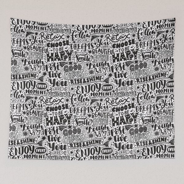 Item preview, Positive Words, Positive Words Pattern, Positive designed and sold by graphic-genie.