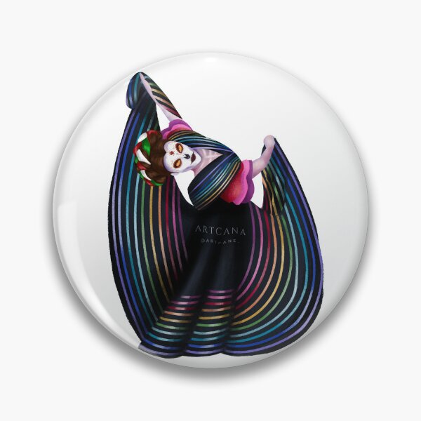 Item preview, Catrina with colors of mexico designed and sold by artcan3.