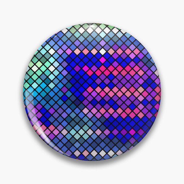 Item preview, Square Scale Colorful Pattern designed and sold by risingrocket.