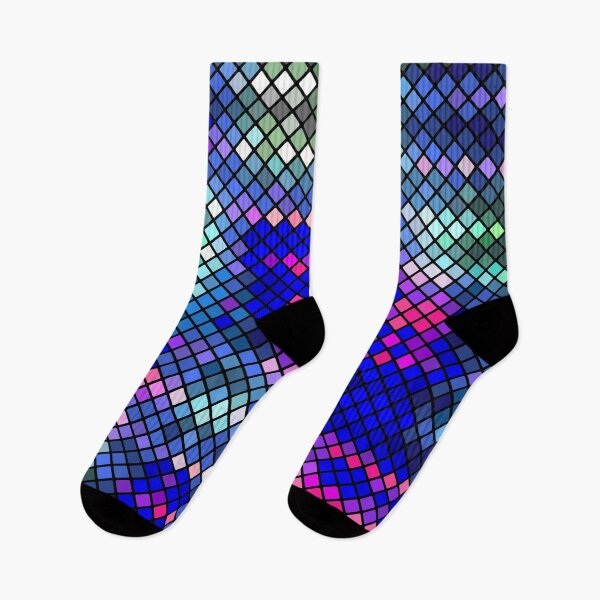 Item preview, Square Scale Colorful Pattern designed and sold by risingrocket.