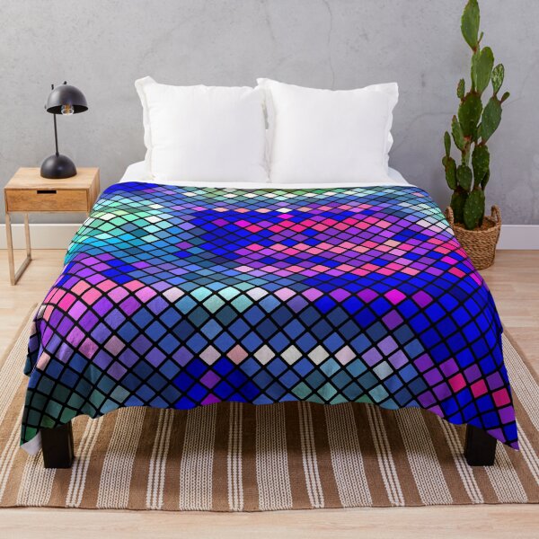 Item preview, Square Scale Colorful Pattern designed and sold by risingrocket.