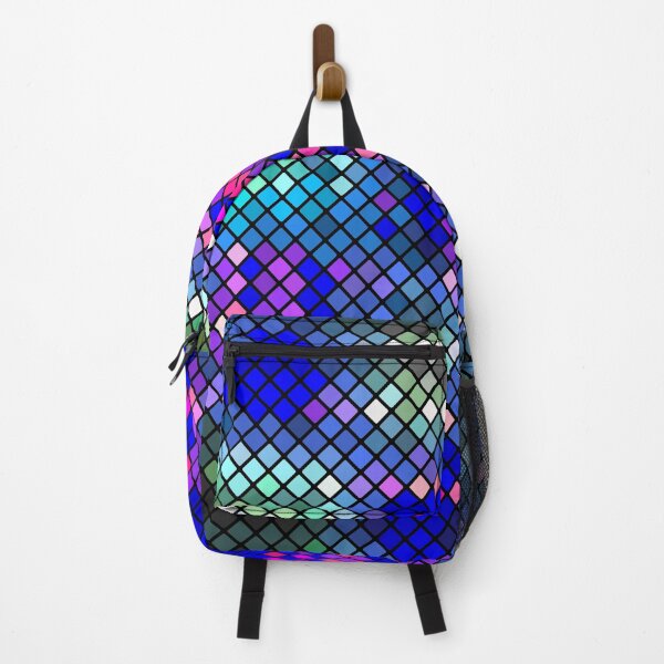 Item preview, Square Scale Colorful Pattern designed and sold by risingrocket.