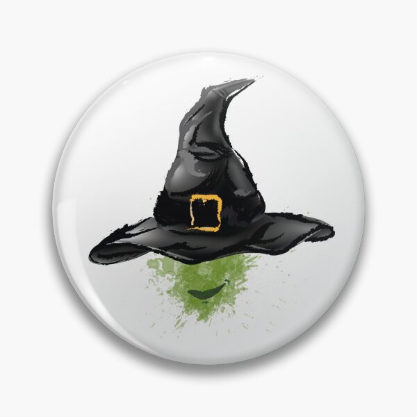 Item preview, Green Witch smirk designed and sold by ramblingladybug.