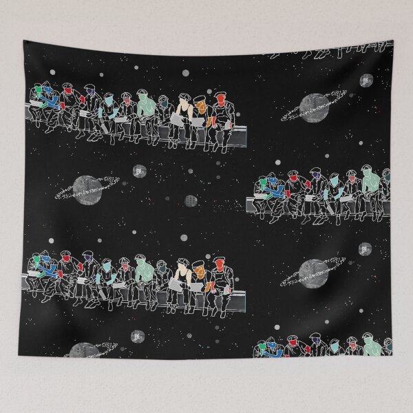 Item preview, Obreros espaciales designed and sold by SerafinDesign.