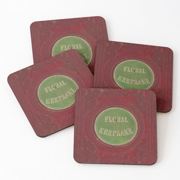 Item preview, Floral Keepsake (19th century) - Vintage Book Cover designed and sold by SALON DES ARTS.