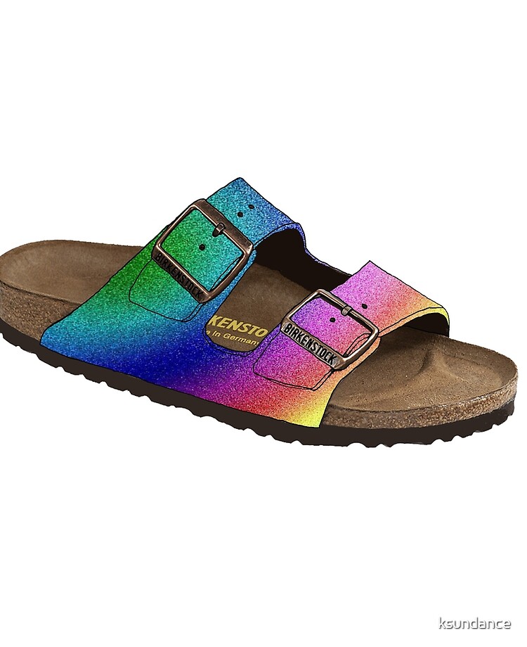glitter birkenstocks