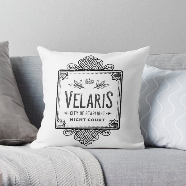 City of Starlight Throw Pillow