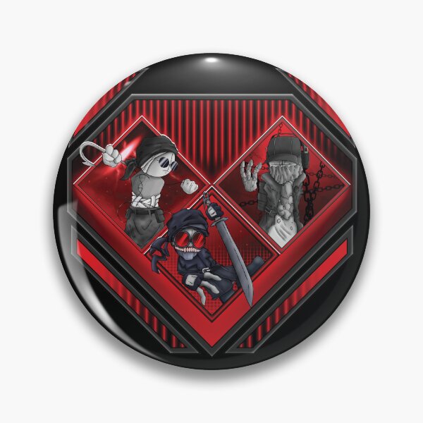 Item preview, Madness combat Hank Deimos Sanford trio protagonists art designed and sold by Ruvolchik.