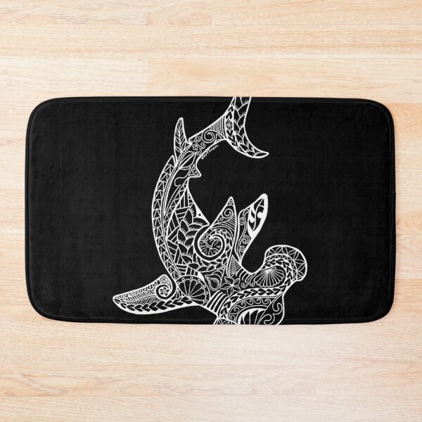 Item preview, Tribal Hammerhead Shark, for dark clothing Classic  designed and sold by barbiesikeld.
