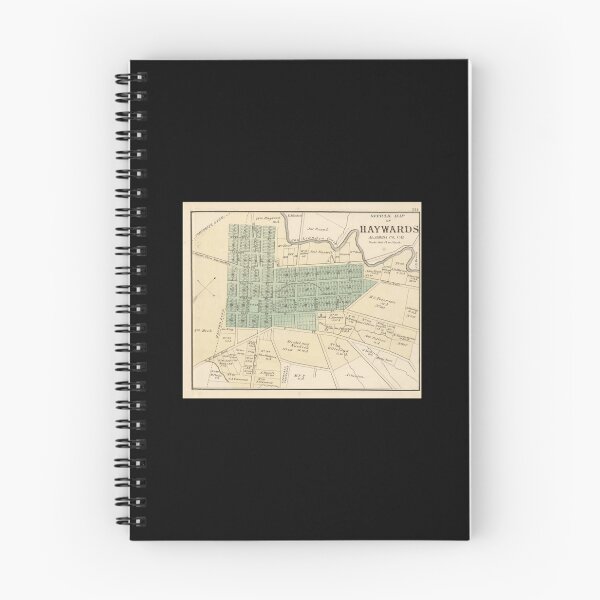 Item preview, Vintage Hayward CA Map (1878) Classic  designed and sold by keatnybolho.