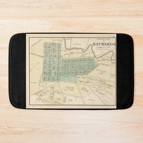 Item preview, Vintage Hayward CA Map (1878) Classic  designed and sold by keatnybolho.
