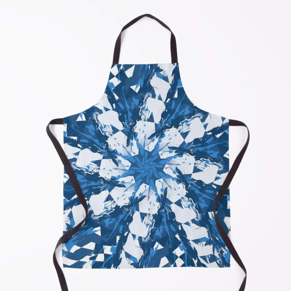 Item preview, Blue spiral abstract pattern designed and sold by Diane Hunter Art.