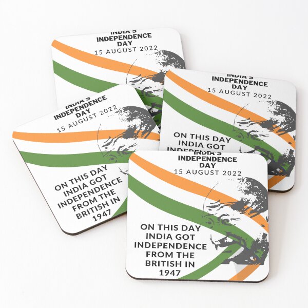 Item preview, India's independence day designed and sold by Jaadueekala.