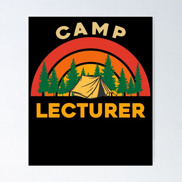 Item preview,  Outdoor Lovers - Camp Lecturer designed and sold by sleeksy.