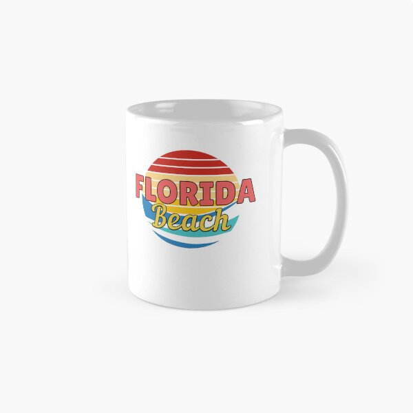 Item preview, Florida Beach Retro Wave Summer Volleyball designed and sold by DadJokeDescript.