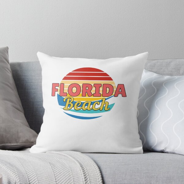 Item preview, Florida Beach Retro Wave Summer Volleyball designed and sold by DadJokeDescript.