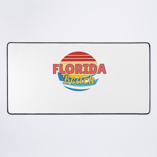 Item preview, Florida Beach Retro Wave Summer Volleyball designed and sold by DadJokeDescript.