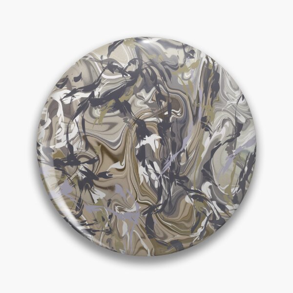 Item preview, Natural shades abstract vines and camouflage pattern designed and sold by Diane Hunter Art.