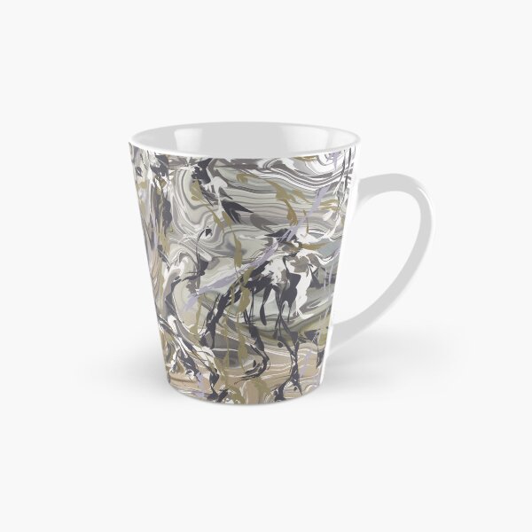 Item preview, Natural shades abstract vines and camouflage pattern designed and sold by Diane Hunter Art.
