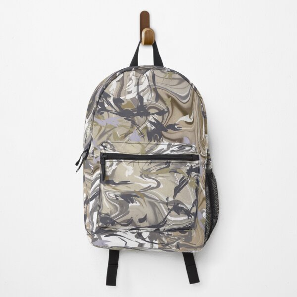 Item preview, Natural shades abstract vines and camouflage pattern designed and sold by Diane Hunter Art.