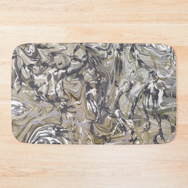 Item preview, Natural shades abstract vines and camouflage pattern designed and sold by Diane Hunter Art.