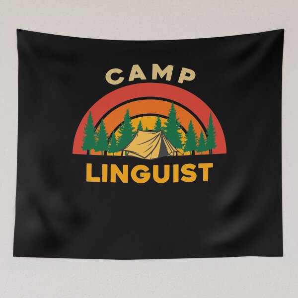 Item preview,  Outdoor Lovers - Camp Linguist designed and sold by sleeksy.