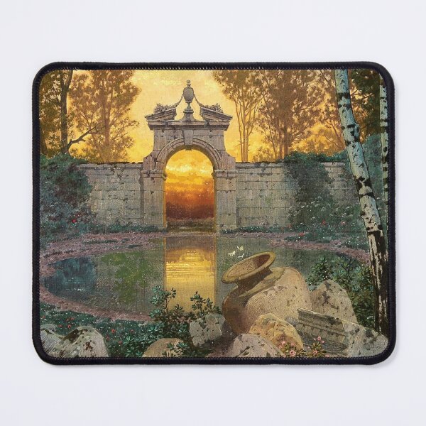 Item preview, Ruins in the Evening Light (19th century) - Ferdinand Knab designed and sold by SALON DES ARTS.