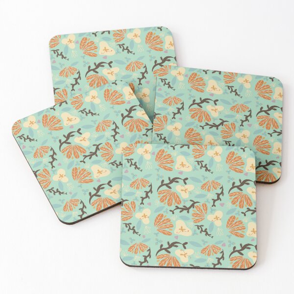 Item preview, Retro Floral Pattern designed and sold by MojDesign.