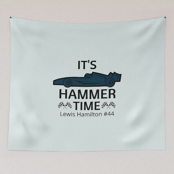 Item preview, Formula 1 - It's Hammer Time #44 Lewis Hamilton designed and sold by Dip-Art.
