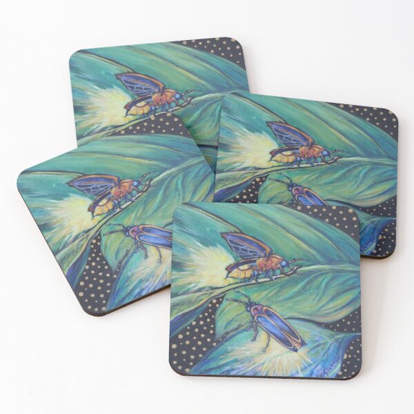 Item preview, Fireflies designed and sold by Lisa Kimberly Glickman.