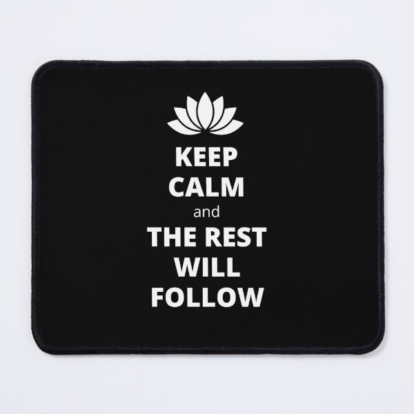 Item preview, Keep Calm and The Rest Will Follow designed and sold by SpeakLifeHQ.