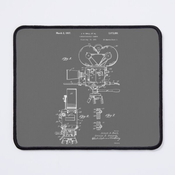 Item preview, Moviemaker Film Camera Patent Drawings 1937 designed and sold by eaKristenCoenen.