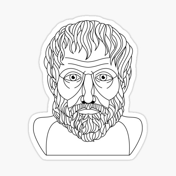 Aristotle Sticker