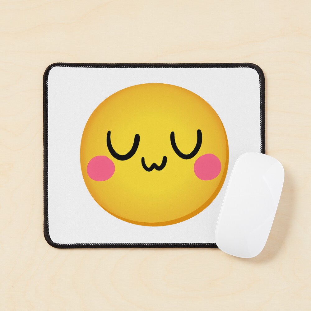 Lámina fotográfica for Sale con la obra «HD UwU Cara Emoji Meme» de  fomodesigns | Redbubble