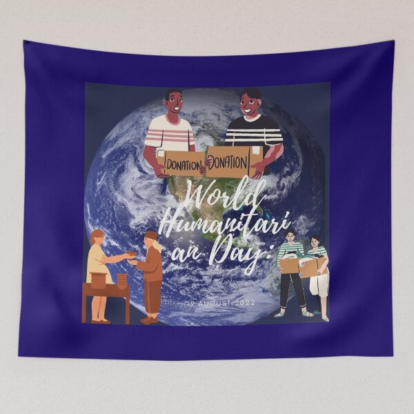 Item preview, World humanitarian day designed and sold by Jaadueekala.