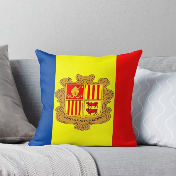 Item preview, National flag of Andorra designed and sold by Dan-Barisi.