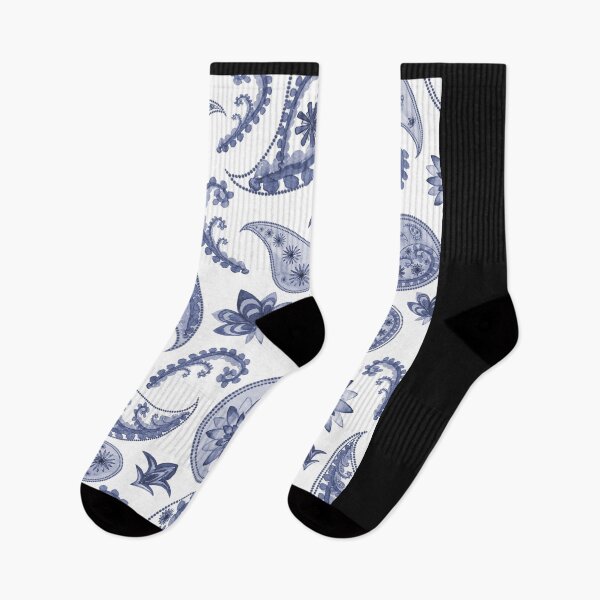 Item preview, Modern Navy Paisley  - Blue Oriental Pattern designed and sold by SBWorld.