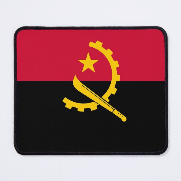 Item preview, National flag of Angola designed and sold by Dan-Barisi.