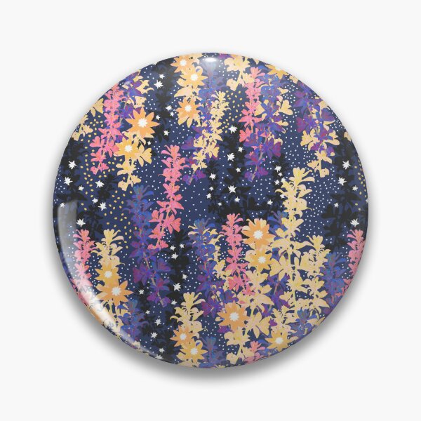 Aperçu de l'œuvre Motif de fleurs de brume de nuit d'été créée et vendue par Robin Jensen.