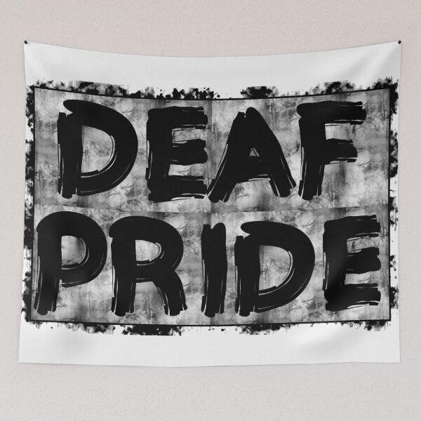 Item preview, Deaf Pride - Grunge designed and sold by monarchgraphics.