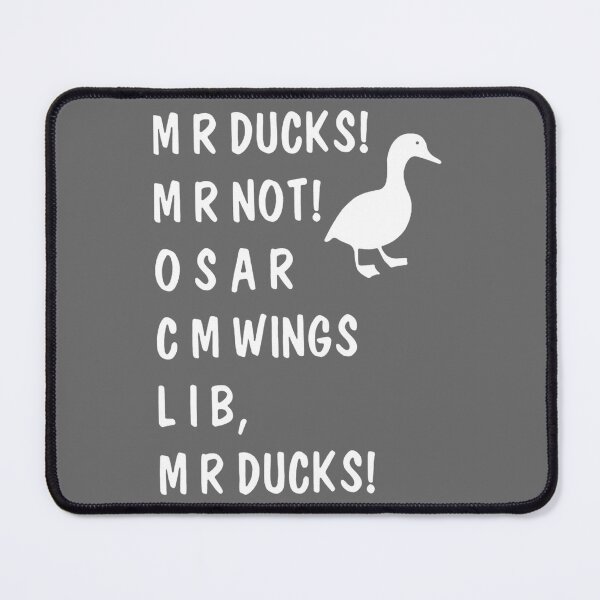 Item preview, MR DUCKS Funny Not OSAR CMWINGS LIB Duggy Aggressive Duck designed and sold by eaKristenCoenen.