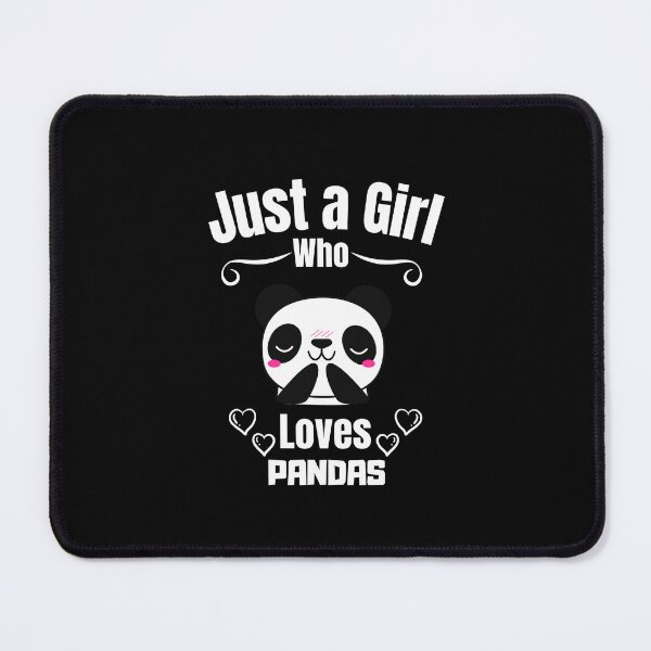 Item preview, Just a Girl Who loves Pandas designed and sold by WaguinhoTex.