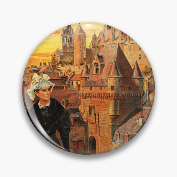 Item preview, Chemin De Fer D' Orleans TOURAINE FRANCE 1906 Vintage French Railways Poster Advertisement by Theophile Poilpot designed and sold by retroposters.