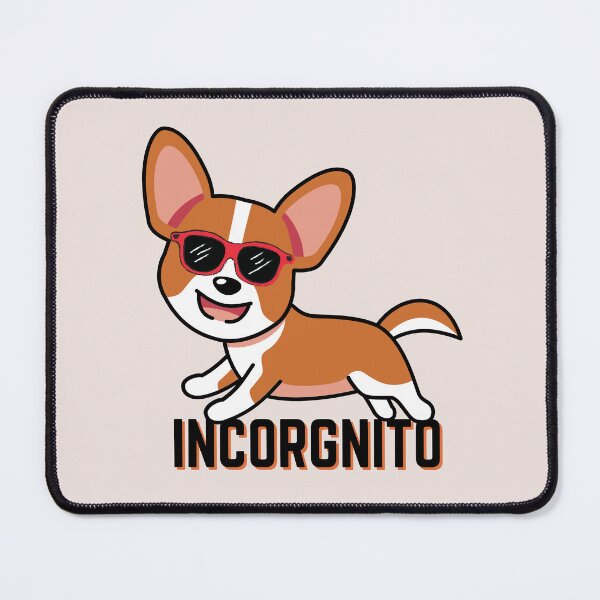 Item preview, Incorgnito - Incognito Funny Corgi Dog Pun designed and sold by Dip-Art.
