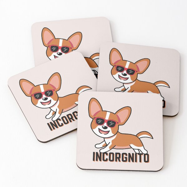 Item preview, Incorgnito - Incognito Funny Corgi Dog Pun designed and sold by Dip-Art.