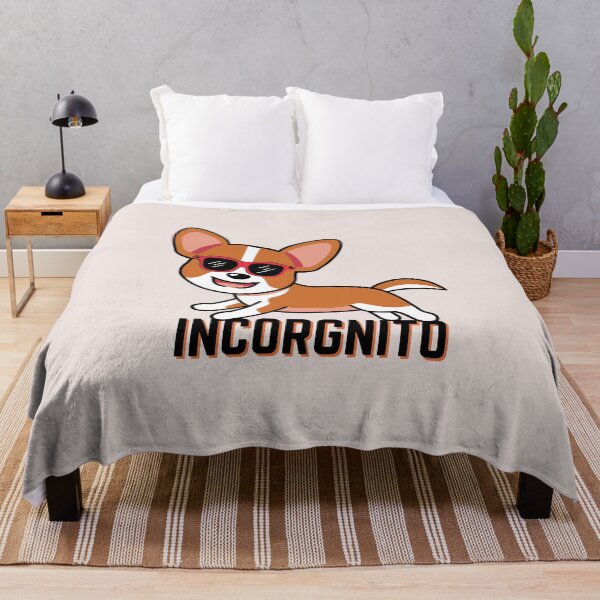 Item preview, Incorgnito - Incognito Funny Corgi Dog Pun designed and sold by Dip-Art.